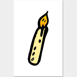 Candle Doodle Art Posters and Art